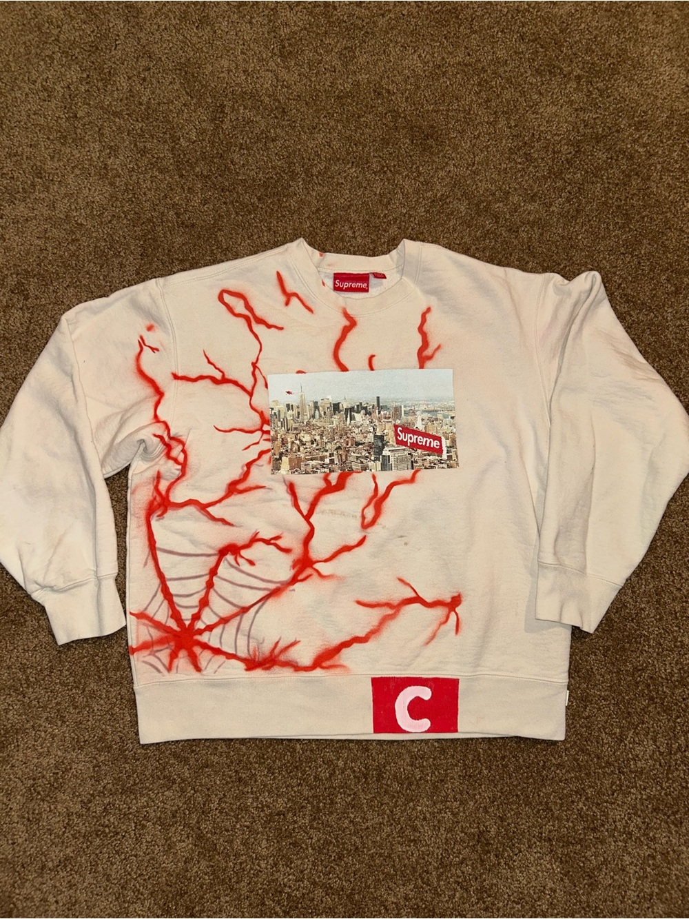 Supreme Aerial crewneck FW20 size medium